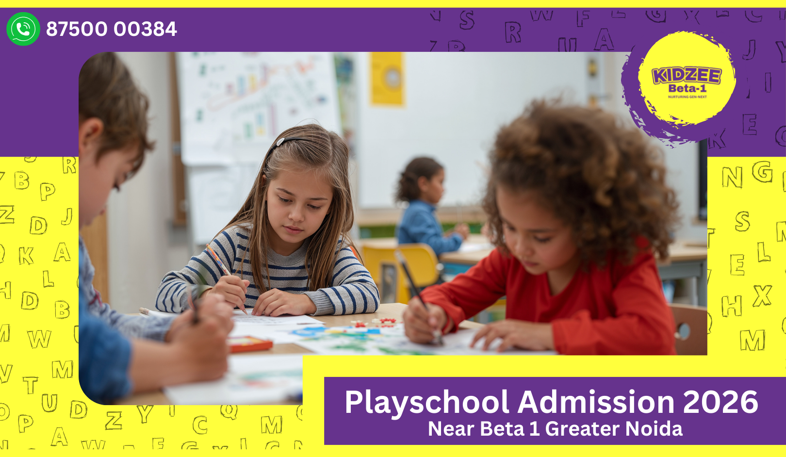 Playschool Admission 2026 Near Beta 1 Greater Noida
