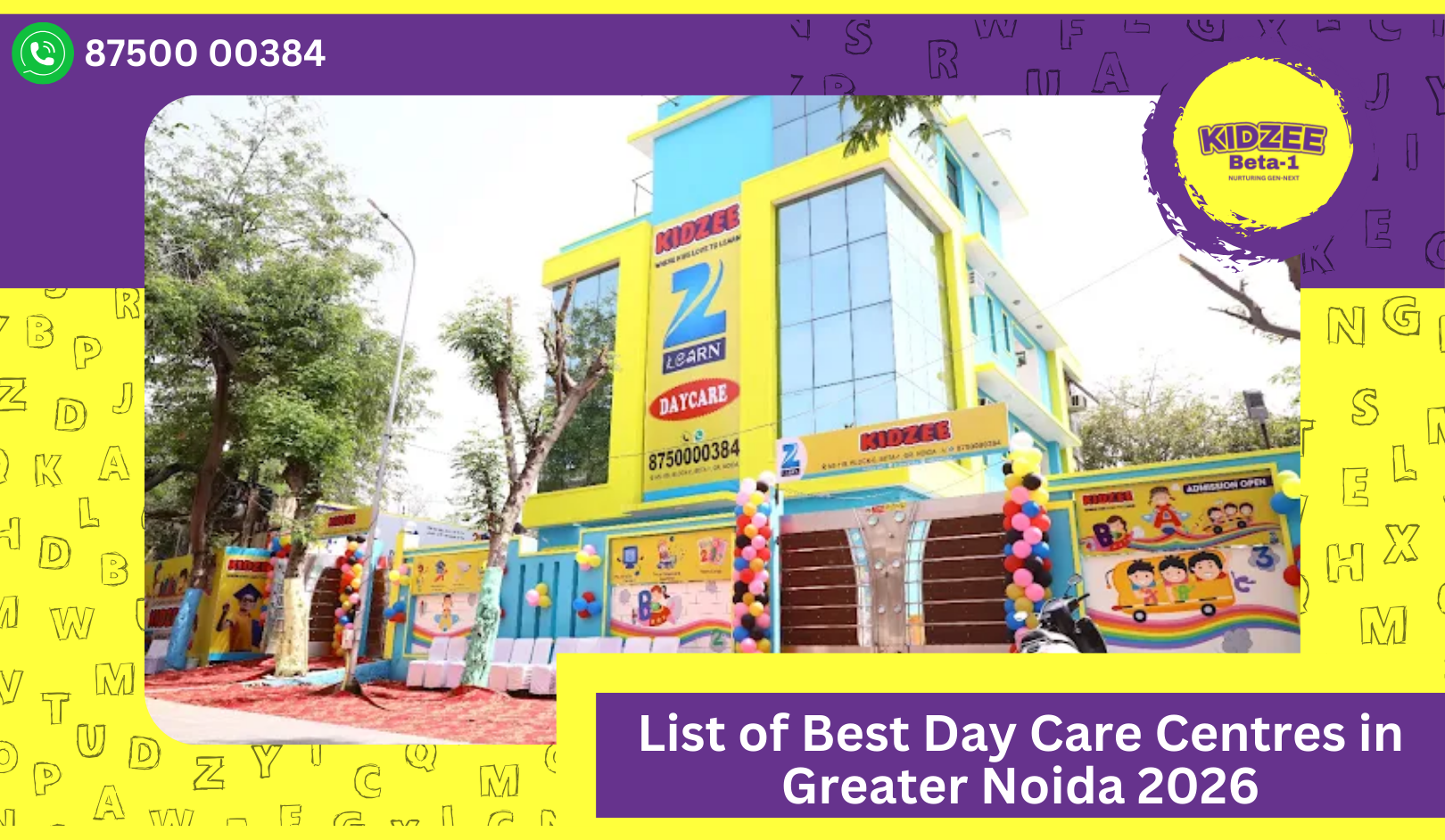 List of Best Day Care Centres in Greater Noida 2026
